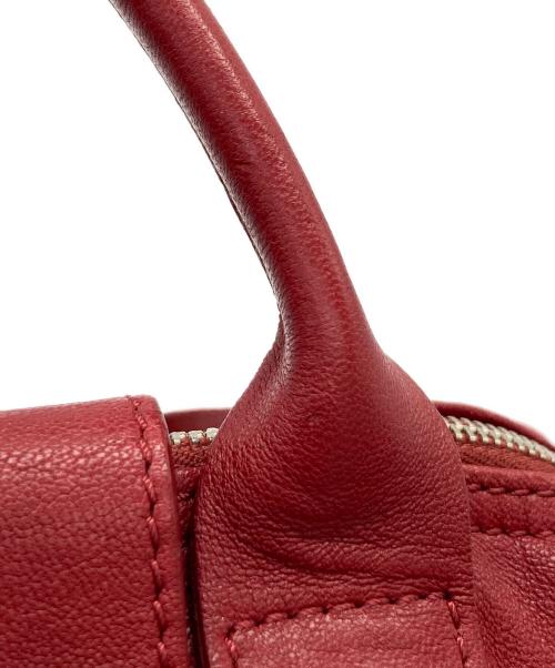 LONGCHAMP（ロンシャン）LONGCHAMP (ロンシャン) ル・プリアージュキュイール2WAYレザーバッグ/1512737545 レッドの古着・服飾アイテム