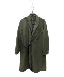 THE RERACS（ザ リラクス）の古着「LOOSE CHESTERFIELD COAT/19SS-RECT-196-J」｜オリーブ