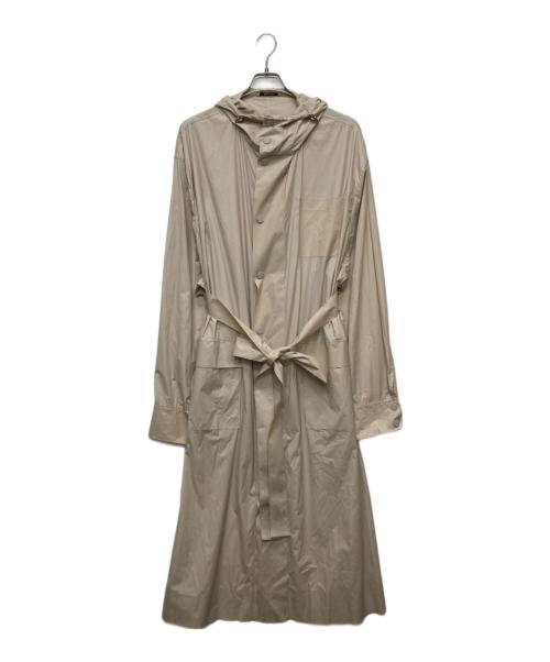 Maison Margiela（メゾンマルジェラ）Maison Margiela (メゾンマルジェラ) ライトナイロンフーデッドコート/S51AH0143 アイボリー サイズ:Ｓの古着・服飾アイテム