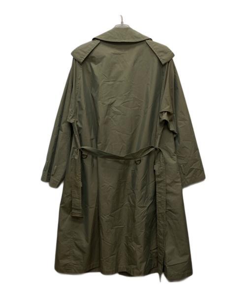AURALEE（オーラリー）AURALEE (オーラリー) FINX POLYESTER BIG TRENCH COAT/A9SC01FP オリーブ サイズ:5の古着・服飾アイテム