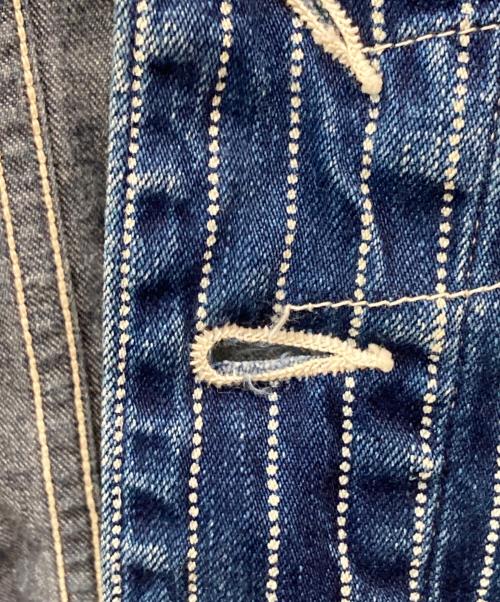 SUGAR CANE（シュガーケーン）SUGAR CANE (シュガーケーン) wabash vest denim インディゴ サイズ:Lの古着・服飾アイテム