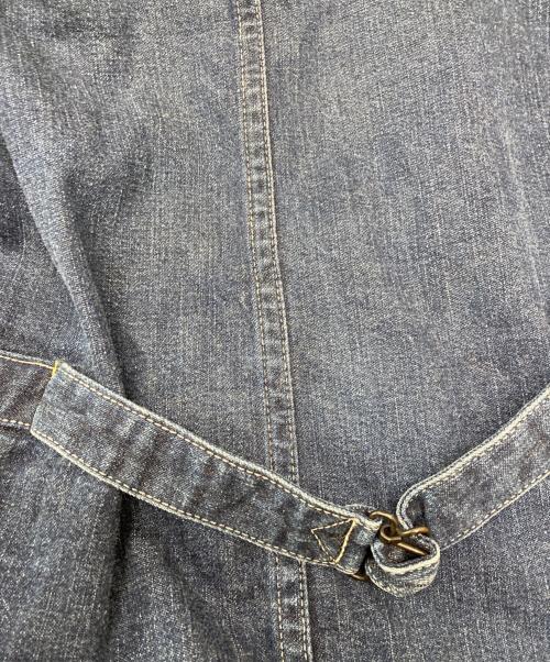 SUGAR CANE（シュガーケーン）SUGAR CANE (シュガーケーン) wabash vest denim インディゴ サイズ:Lの古着・服飾アイテム