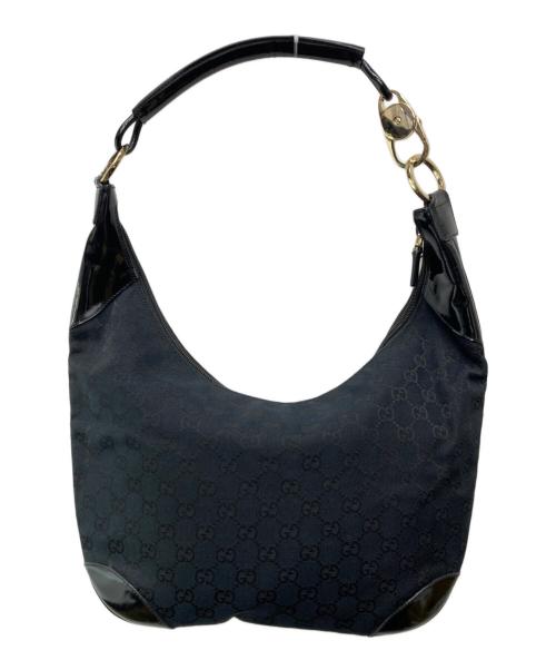 GUCCI（グッチ）GUCCI (グッチ) ショルダーバッグ ブラックの古着・服飾アイテム