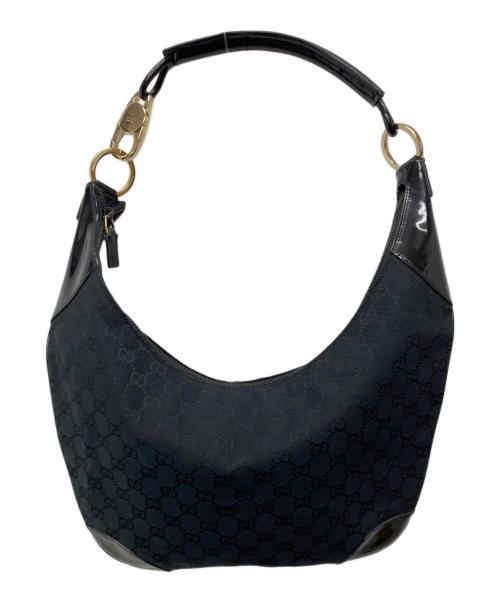 GUCCI（グッチ）GUCCI (グッチ) ショルダーバッグ ブラックの古着・服飾アイテム
