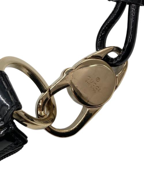 GUCCI（グッチ）GUCCI (グッチ) ショルダーバッグ ブラックの古着・服飾アイテム