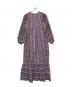 sara mallika (サラマリカ) Kareena Square Print Tassel Dress/020442SA1 パープル サイズ:Ｍ：20000円