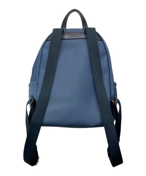 Kate Spade（ケイトスペード）Kate Spade (ケイトスペード) チェルシー カラーブロック ナイロン ミディアム バックパック ネイビー×ピンクの古着・服飾アイテム