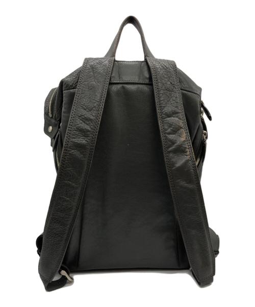 土屋鞄（ツチヤカバン）土屋鞄 (ツチヤカバン) トーンオイルヌメソフトミディアムバックパック グレーの古着・服飾アイテム