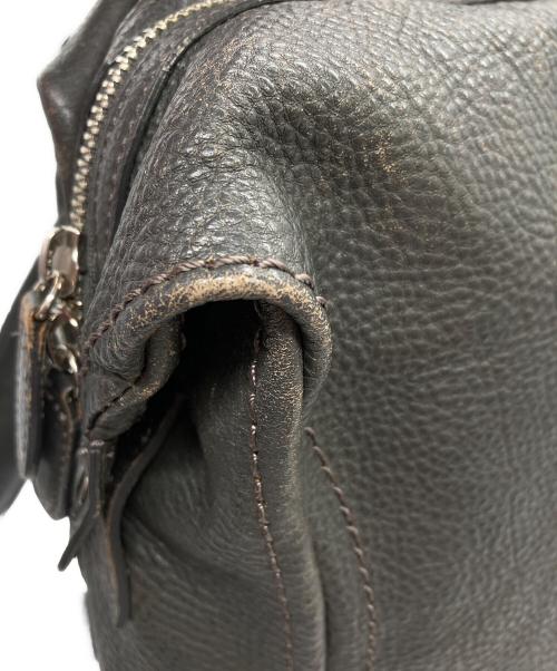 土屋鞄（ツチヤカバン）土屋鞄 (ツチヤカバン) トーンオイルヌメソフトミディアムバックパック グレーの古着・服飾アイテム