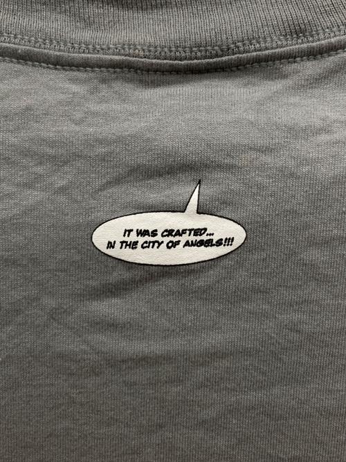 OLD STUSSY（オールドステューシー）OLD stussy (オールドステューシー) プリントTシャツ グレー サイズ:Sの古着・服飾アイテム