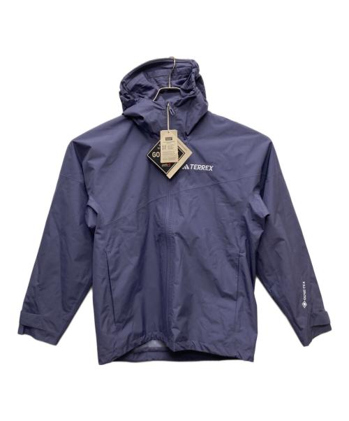 adidas（アディダス）adidas (アディダス) テレックス Xperior 2層構造 GORE-TEX パフォーマンスジャケット パープル サイズ:Ｌの古着・服飾アイテム