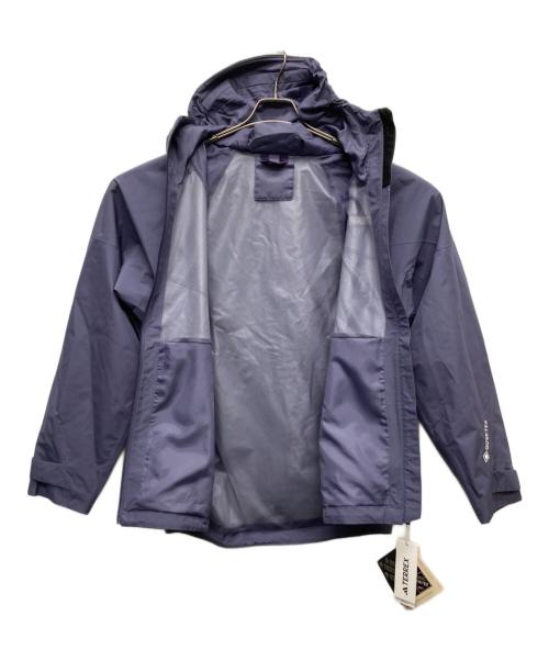 adidas（アディダス）adidas (アディダス) テレックス Xperior 2層構造 GORE-TEX パフォーマンスジャケット パープル サイズ:Ｌの古着・服飾アイテム