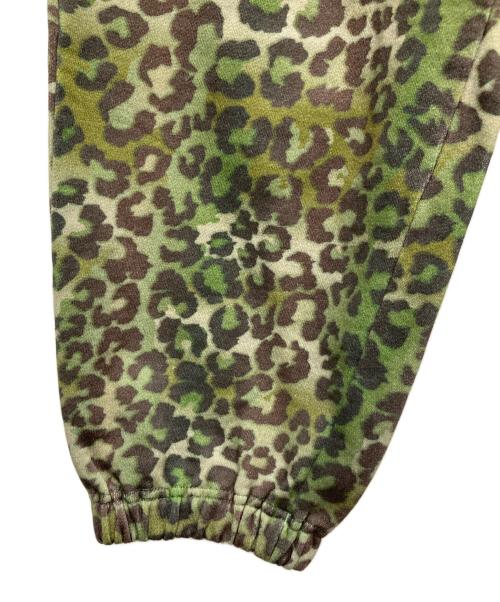 PHINGERIN（フィンガリン）PHINGERIN (フィンガリン) CONVERTIBLE SWEATPANTS LEOPARD/PD-261-BT-092 グリーン サイズ:Ｍの古着・服飾アイテム