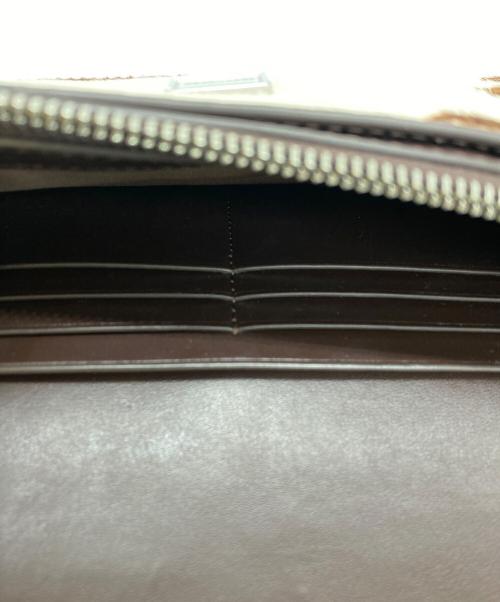 TORY BURCH（トリーバーチ）TORY BURCH (トリーバーチ) ハラコチェーンショルダーウォレット ブラウンの古着・服飾アイテム