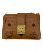 MCMエムシーエム）の古着「カードケース」｜ブラウン