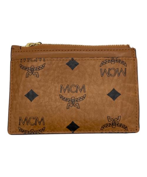 MCM（エムシーエム）MCM (エムシーエム) カードケース ブラウンの古着・服飾アイテム