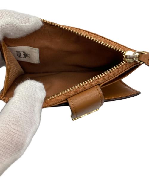 MCM（エムシーエム）MCM (エムシーエム) カードケース ブラウンの古着・服飾アイテム