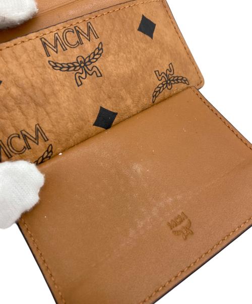 MCM（エムシーエム）MCM (エムシーエム) カードケース ブラウンの古着・服飾アイテム