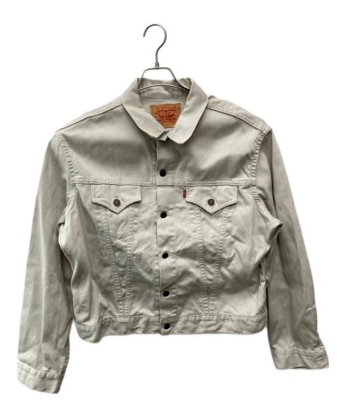 LEVI'S（リーバイス）LEVI'S (リーバイス) 90's 復刻941B ピケジャケット アイボリー サイズ:Lの古着・服飾アイテム
