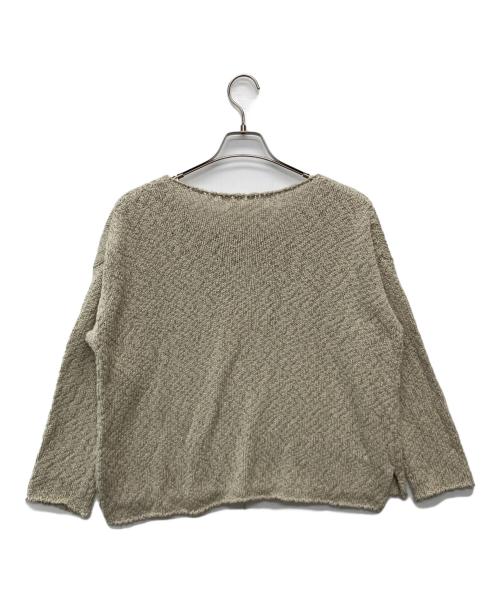evam eva（エヴァムエヴァ）evam eva (エヴァムエヴァ) COTTON SLUB PULLOVER/E261K023 アイボリー サイズ:Ｍの古着・服飾アイテム