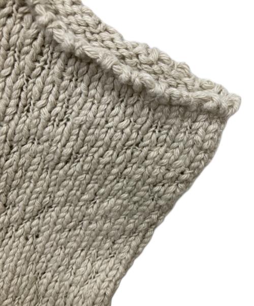 evam eva（エヴァムエヴァ）evam eva (エヴァムエヴァ) COTTON SLUB PULLOVER/E261K023 アイボリー サイズ:Ｍの古着・服飾アイテム