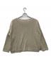 evam eva (エヴァムエヴァ) COTTON SLUB PULLOVER/E261K023 アイボリー サイズ:Ｍ：15000円