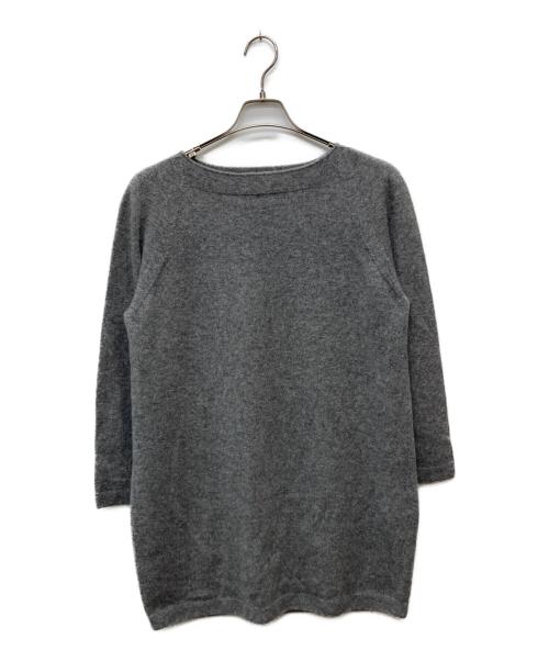 糸衣（イトイ）糸衣 (イトイ) ニットワンピース グレー サイズ:2の古着・服飾アイテム