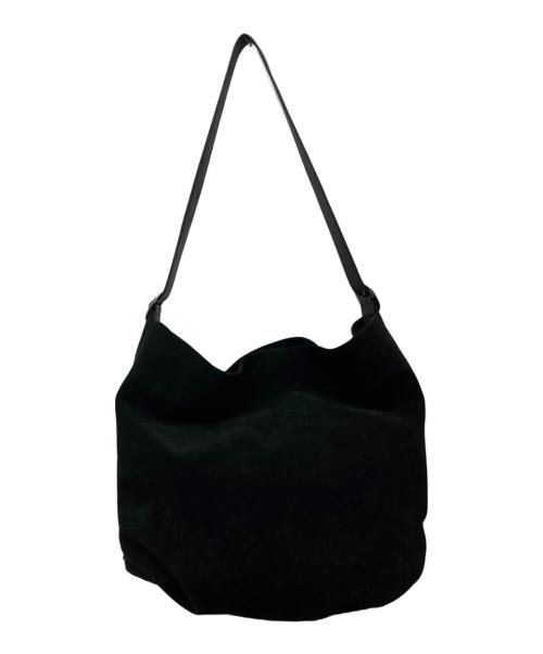 OHOTORO（オオトロ）OHOTORO (オオトロ) carlos suede bag ブラックの古着・服飾アイテム