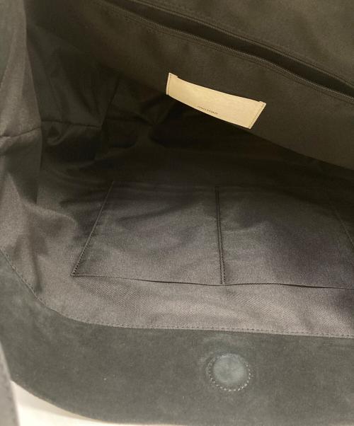 OHOTORO（オオトロ）OHOTORO (オオトロ) carlos suede bag ブラックの古着・服飾アイテム