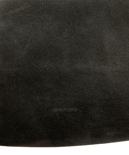 OHOTORO（オオトロ）OHOTORO (オオトロ) carlos suede bag ブラックの古着・服飾アイテム