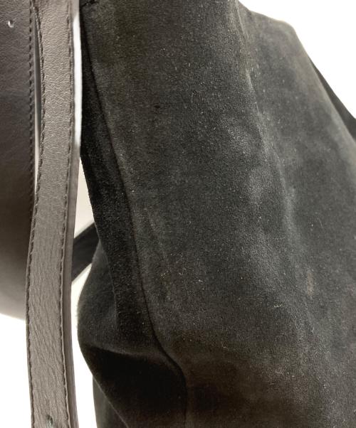 OHOTORO（オオトロ）OHOTORO (オオトロ) carlos suede bag ブラックの古着・服飾アイテム