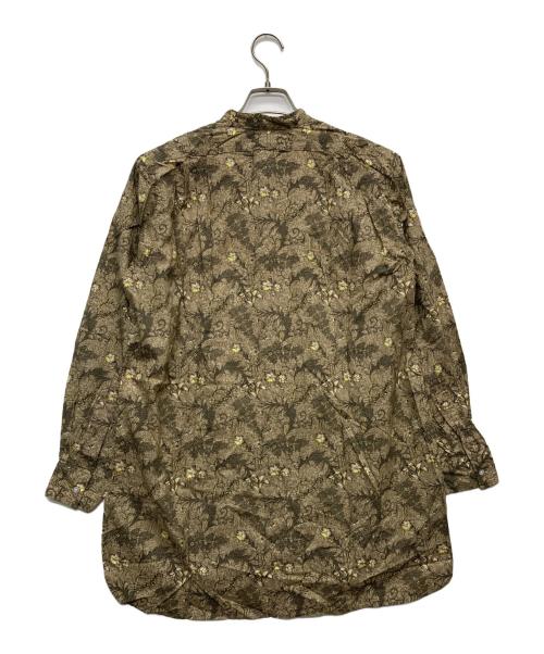 HEUGN（ユーゲン）HEUGN (ユーゲン) 総柄シャツ/SHIRT033 カーキ サイズ:2の古着・服飾アイテム