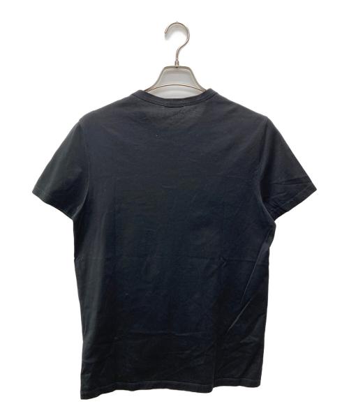 MONCLER（モンクレール）MONCLER (モンクレール) ダブルワッペンロゴTシャツ ブラック サイズ:Mの古着・服飾アイテム