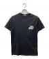 MONCLER（モンクレール）の古着「ダブルワッペンロゴTシャツ」｜ブラック
