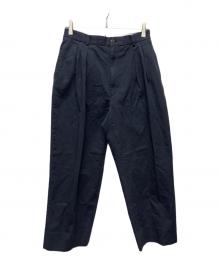 NEAT（ニート）の古着「2タックワイドテーパードチノ」｜ネイビー