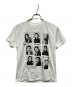 biotope×KATE MOSSビオトープ×ケイト モス）の古着「Bruce Ｗeber 9photoTee/GMM-70470-C」｜ホワイト