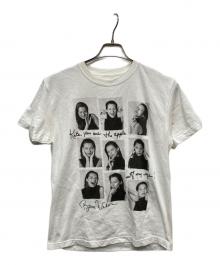 biotope×KATE MOSS（ビオトープ×ケイト モス）の古着「Bruce Ｗeber 9photoTee/GMM-70470-C」｜ホワイト