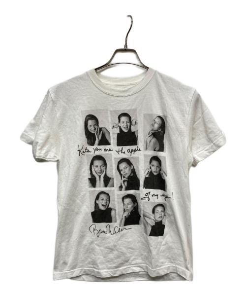 biotope（ビオトープ）biotope (ビオトープ) KATE MOSS (ケイト モス) Bruce Ｗeber 9photoTee/GMM-70470-C ホワイト サイズ:Ｓの古着・服飾アイテム