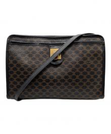 CELINE（セリーヌ）の古着「マカダム柄ショルダーバッグ」｜ブラウン