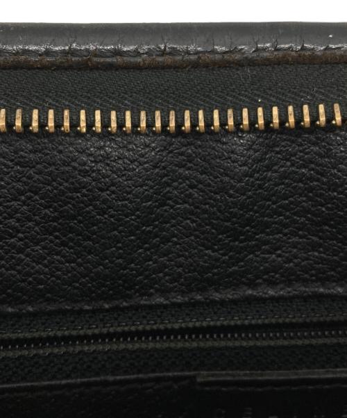 CELINE（セリーヌ）CELINE (セリーヌ) マカダム柄ショルダーバッグ ブラウンの古着・服飾アイテム