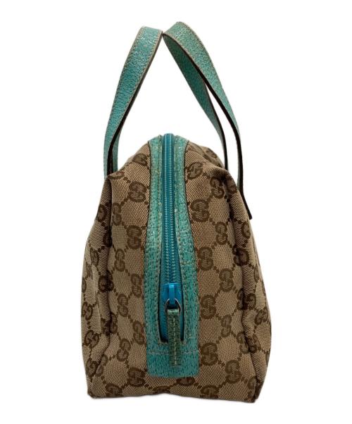 GUCCI（グッチ）GUCCI (グッチ) GGキャンバスミニハンドバッグ/124542 ベージュの古着・服飾アイテム