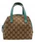 GUCCI（グッチ）の古着「GGキャンバスミニハンドバッグ/124542」｜ベージュ