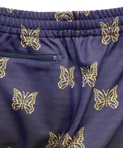 Needles（ニードルズ）Needles (ニードルズ) パピヨン総柄ジャガードトラックパンツ/GL227 パープル サイズ:XSの古着・服飾アイテム