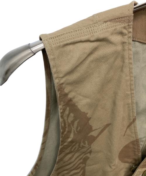 Engineered Garments（エンジニアド ガーメンツ）Engineered Garments (エンジニアド ガーメンツ) Upland Vest ベージュ サイズ:ＸＳの古着・服飾アイテム