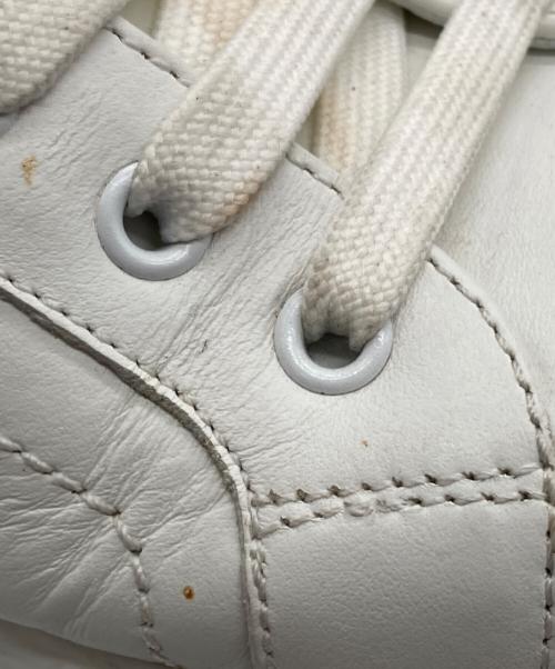 DOLCE & GABBANA（ドルチェ＆ガッバーナ）DOLCE & GABBANA (ドルチェ＆ガッバーナ) バイカラーロゴローカットスニーカー ブルー×ホワイト サイズ:27の古着・服飾アイテム