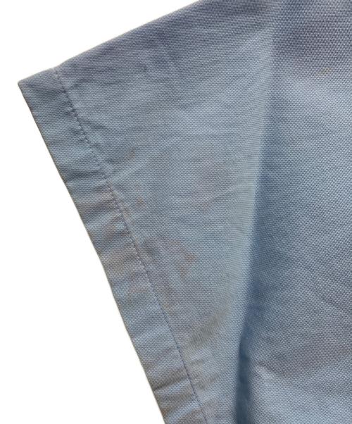 PRADA（プラダ）PRADA (プラダ) S/Sオープンカラーシャツ/UCS339 ブルー サイズ:Ｓの古着・服飾アイテム