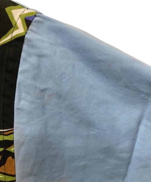 PRADA（プラダ）PRADA (プラダ) S/Sオープンカラーシャツ/UCS339 ブルー サイズ:Ｓの古着・服飾アイテム