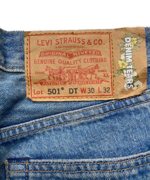 LEVI'S（リーバイス）LEVI'S (リーバイス) Denim Tears (デニムティアーズ) 501DT Plain Jane Washed Indigo/A1592-0002 ブルー サイズ:W30の古着・服飾アイテム