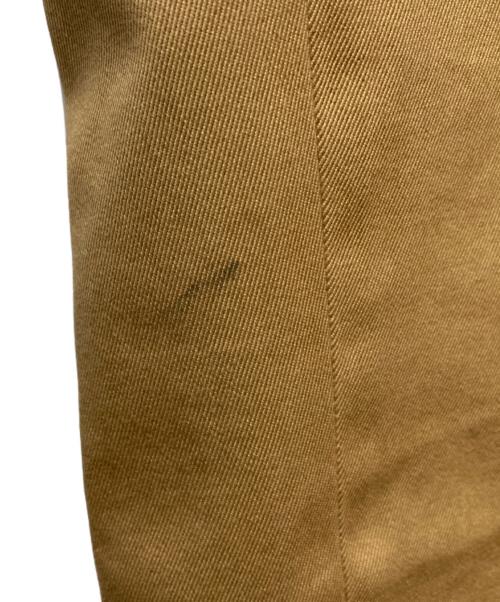 RAF SIMONS（ラフシモンズ）RAF SIMONS (ラフシモンズ) Wide Tape Trousers/172-332 ベージュ サイズ:44の古着・服飾アイテム