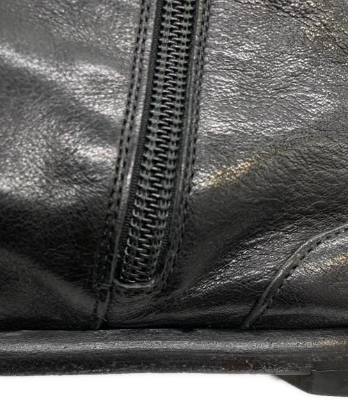 Maison Margiela（メゾンマルジェラ）Maison Margiela (メゾンマルジェラ) フラットソールサイドジップ足袋ブーツ ブラック サイズ:41の古着・服飾アイテム